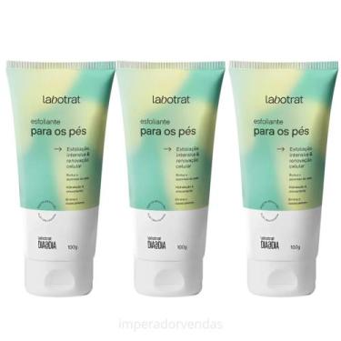 Imagem de Kit Com 3 Esfoliante para os Pés 100g Dia a Dia Labotrat