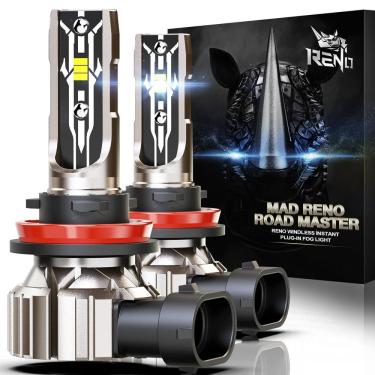 Imagem de Lâmpada de faróis de neblina RENO H11 Fanless In Line H9 H8 Car Fog Bulb