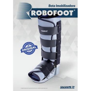 Imagem de 608-S Robofoot Bota Imobilizadora Longa - SALVAPÉ, Cinza, GRANDE LONGO
