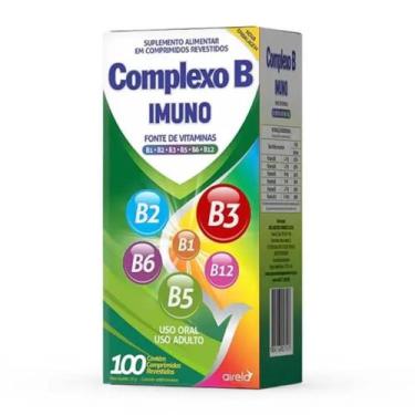 Imagem de Complexo b imuno concentrado - com 100 comprimidos airela