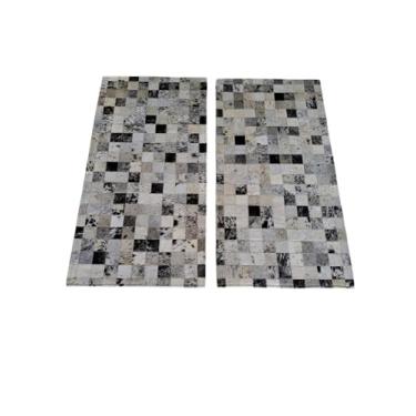 Imagem de Tapete De Couro Natural Par Beira Cama (Passadeira) 1,00 x 0,50 M (Salino)