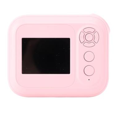 Imagem de Câmera de Impressão Instantânea, 48MP 1080p HD Lens 6x Imprimir Fotos Preto e Branco Fotos, Mp3 e Jogo, Câmera Digital Instantânea para Adultos e Crianças, Presentes de (Rosa)