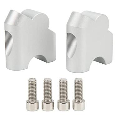 Imagem de GRCFUMO 2 PCS RISER MOTOREIRO DE MOTUCA, RISADORES DE GRANDELA DE LIGUNA DE LIGUNA DE ALUMÍNIO, Risers de braçadeira de Mount Mount para DL 650 2004 a 2012 DL 650XT 2015 a 2018