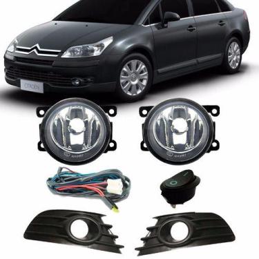 Imagem de Kit Farol Milha Citroen C4 2006 A 2012 Pallas Hatch 2008 A 2012 - SP A