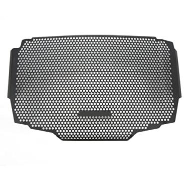 Imagem de GRCFUMO Motorcycle Radiator Grill Protector, tampa da guarda da grade do radiador, guardas do refrigerador de óleo de aço inoxidável, tampa da grade do refrigerador de óleo de