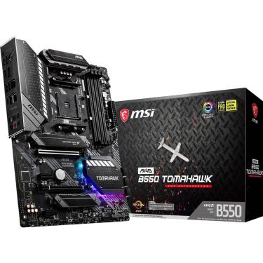 Imagem de Placa-mãe msi mag B550 tomahawk Gaming amd AM4 DDR4 atx