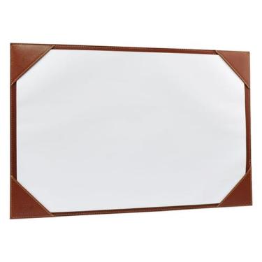 Imagem de Risque Rabisque AGRON A3 em Couro Galvani, Marrom Pinhão