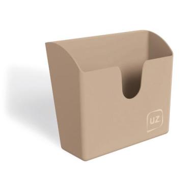 Imagem de Porta Guardanapo Slim Quadrado Plástico P/ Mesa Cozinha Bar Várias Cor