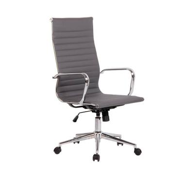 Imagem de Cadeira De Escritório Office Sevilha Pu Alta Cinza Rivatti