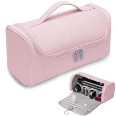 Imagem de Mala de viagem Linpr compatível com Dyson Airwrap Styler Pink