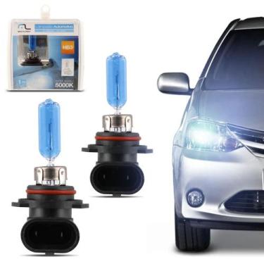 Imagem de Lâmpada Super Branca Multilaser HB3 12V 5000K 60W Efeito Xênon-Par