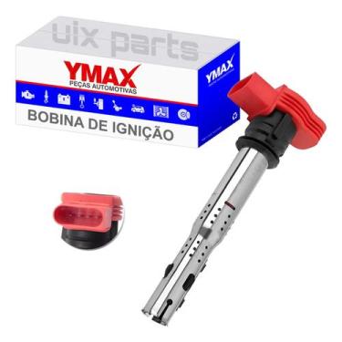 Imagem de Bobina Ignição Para VW Passat 2.0 Fsi Tsi 2009 2010 Vermelha - Ymax