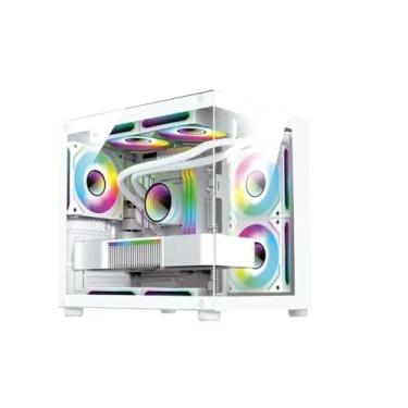 Imagem de PC Gamer Intel Core i5 3470, Radeon RX 580 8GB, Memoria 16GB DDR3, SSD 480GB, Branco White