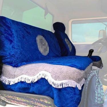 Imagem de Capa De Banco Chinil Emblema Caminhão Cargo 2008 Comum - Olímpia Pesad