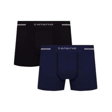 Imagem de Kit c/ 2 cuecas boxer sem costura Selene Ref.: 11150