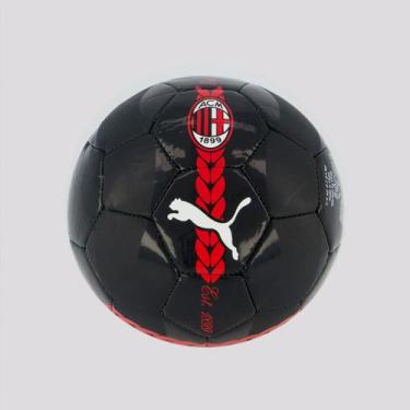 Imagem de Mini Bola Puma Milan Pré-Jogo Preta, 1