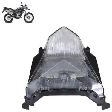 Imagem de Lanterna Traseira XRE 300 2019 2020 2021 2022 2023 Transparente Led Es