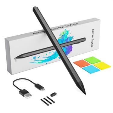 Imagem de Microsoft Surface Pen – Surface Pro Pen Stylus para Surface Pro 11/9/10/8/X/7/6/5/4/3, carregamento rápido USB-C, desenhe ou escreva como em papel, caneta Surface Pro 11 Copilot para Surface Go 2/3/4