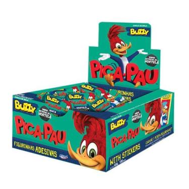 Imagem de Chiclete Pica-Pau Hortelã c/100 - Buzzy