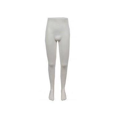 Imagem de Manequim Plástico R.95 Expositor de Calça Juvenil Masculino Cor Branco