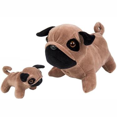 Imagem de Bichos Grávidos - Pug Com Filhote - Bichos De Pano