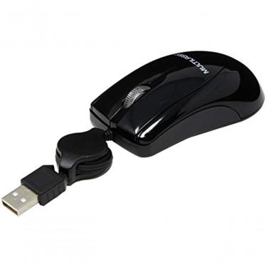 Imagem de Mini Mouse Multilaser Usb Preto Mo 205