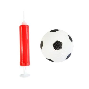 Imagem de Mini Gol Infantil com Bola, Rede e Bomba, 60 x 42 x 30 cm, Plástico