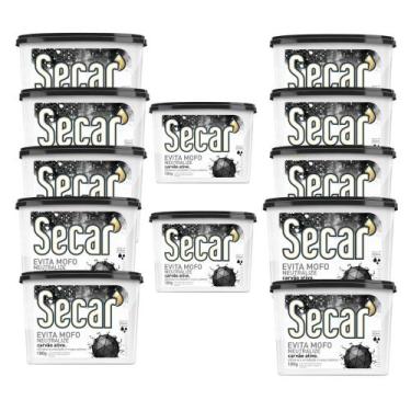 Imagem de 12 Evita Mofo Secar 180g Antimofo Piano Guarda Roupas Armários Closets