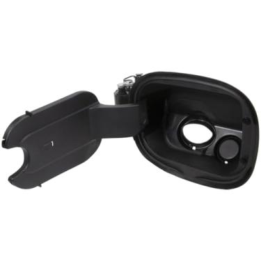 Imagem de RLB-HILON Invólucro de tubo de enchimento de tanque de porta de combustível tipo pino de metal compatível com Chevy Silverado 1500 cabine de tripulação cama de 6 pés 2019 2020 2021 2022 2023 2024 ano