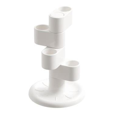 Imagem de WeiLaiKeQi Organizador de porta-escovas de dentes giratório, porta-canetas com vários compartimentos, porta-escovas de dentes, de maquiagem para,