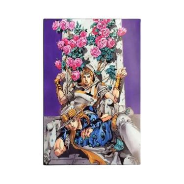 Imagem de Anime Jojo Steel Ball Run Pintura Em Tela Arte De Parede Poster Modern
