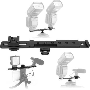 Imagem de Barra de extensão Hot Shoe ChromLives 8" Flash Bracket