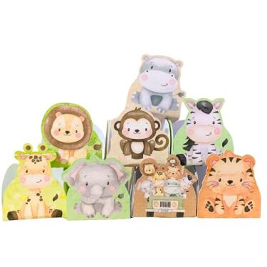 Imagem de Forminhas para Doces Tema Safari — Decoração de Festa Infantil, Lembrancinha, Mesa de Doces Personalizada — Kit com 50 unidades