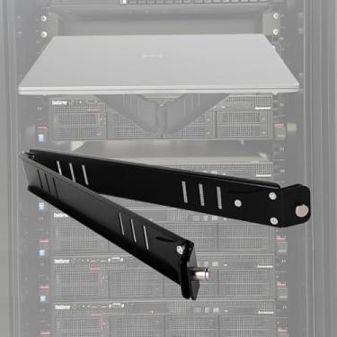 Imagem de Ferramenta de instalação Setup.exe - Suporta 453 kg - Montagem rápida para painel de patch, gabinete de computador, servidor, rack de rede e laptops - Compatível com trilhos de 48 cm, furos quadrados