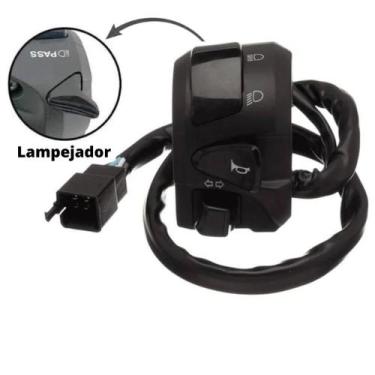 Imagem de Interruptor Punho Chave de Luz Moto NXR 160 Bros ESD/ESDD - Loja Duas 