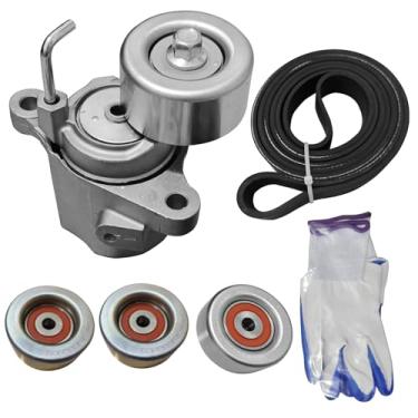 Imagem de Kit de transmissão de correia serpentina do motor 16620-31090 Kit compatível com Toyota Tacoma 2016 2017 2018 2019 2020 2021 2022 2023 DOHC 3.5L