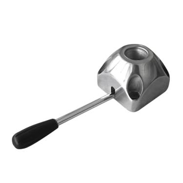 Imagem de Amagogo Mecanismo de elevação e controle de inclinação da base da cadeira, assento giratório placa cadeira, peças de reposição para cadeiras de jogos e bancos, Argent