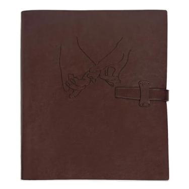 Imagem de Flying Beauty Álbum De Fotos 4X6, 120 Fotos, Álbuns Couro Com Espaço Para Escrever, 30 Folhas, Casamento, Bebê, Família, Viagem, Crianças, Recortes Personalizado (Mãos Dadas)