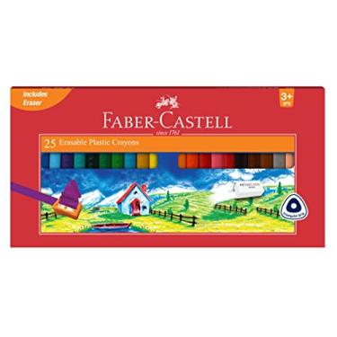 Imagem de Giz de cera apagável Faber Castell – 25 tons