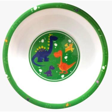 Imagem de Prato Tigela Infantil Refeição - Dinossauro - Exbom