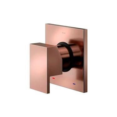 Imagem de Acabamento Monocomando Chuveiro e Ducha Higiênica Docol New Edge para Base Deca 90021756030 Cobre