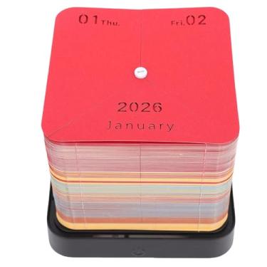 Imagem de Luocute 3d Art Memo Pad, Creative Circus Paper Escultura Arte No Bloco de Notas de Calendário 2026 para Ornamento de Desktop