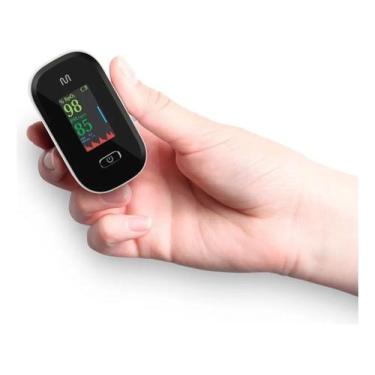 Imagem de Oxímetro De Dedo Digital Medidor De Saturação Sp02 E Batimentos Cardía