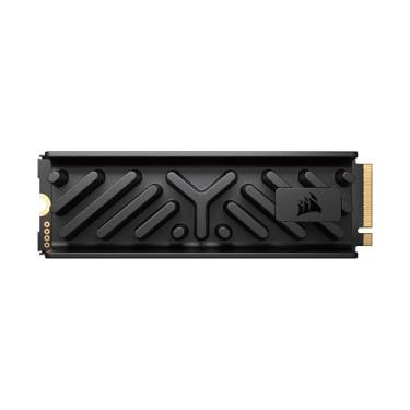 Imagem de CORSAIR MP700 ELITE 1TB PCIe 5.0 x4 NVMe M.2 SSD – Included Aluminum Heatsink – Up to 10,000MB/sec – High-Density 3D TLC NAND – M.2 2280 - DirectStorage Compatible – Black