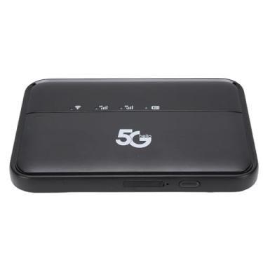 Imagem de Yunseity 5G Mobile Hotspot, WiFi Hotspot Router Com Bateria de 10000mAh, Suporta até 32 Dispositivos, Com Classificação IP67, 2,77 Gbps de Download, WiFi Portátil para Viagem, Wifi6