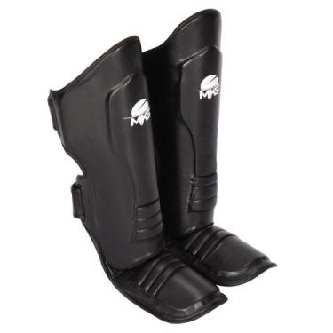 Imagem de Caneleira MKS Armour Kickboxing Muay thai Preto, G