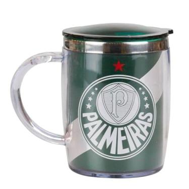 Imagem de Caneca Térmica Com Tampa Palmeiras Verdão 450ml QH002L-3-B