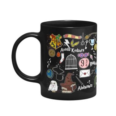 Imagem de JPS INFO, Caneca Geek Icons Fantasy Potter - Preta - 325ml