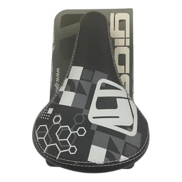 Imagem de Banco de Bicicleta para Freeride Gios Viking, BMX e Manobras, Design Geométrico, Múltiplas Cores (Branco)