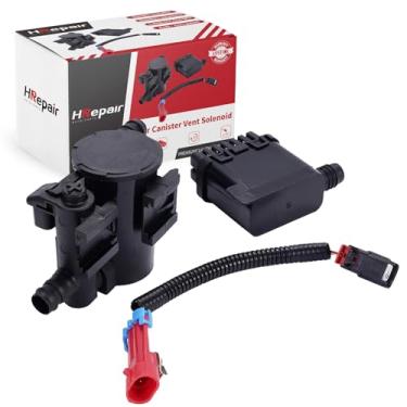 Imagem de HRepair Solenóide de ventilação de recipiente de vapor, serve para Chevy Silverado e GMC Sierra 1500 2500 3500 2004-2010, conjunto de válvula solenóide de ventilação de vasilha Evap, substituição
